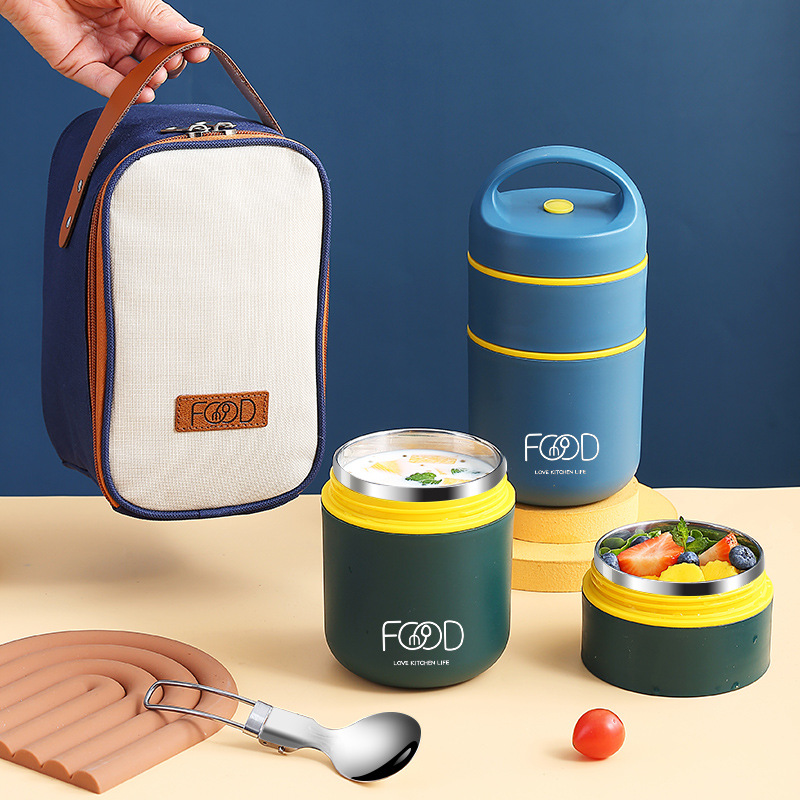 Baby Food Warmer - Çift Katmanlı Paslanmaz Çelik Yalıtımlı Öğle