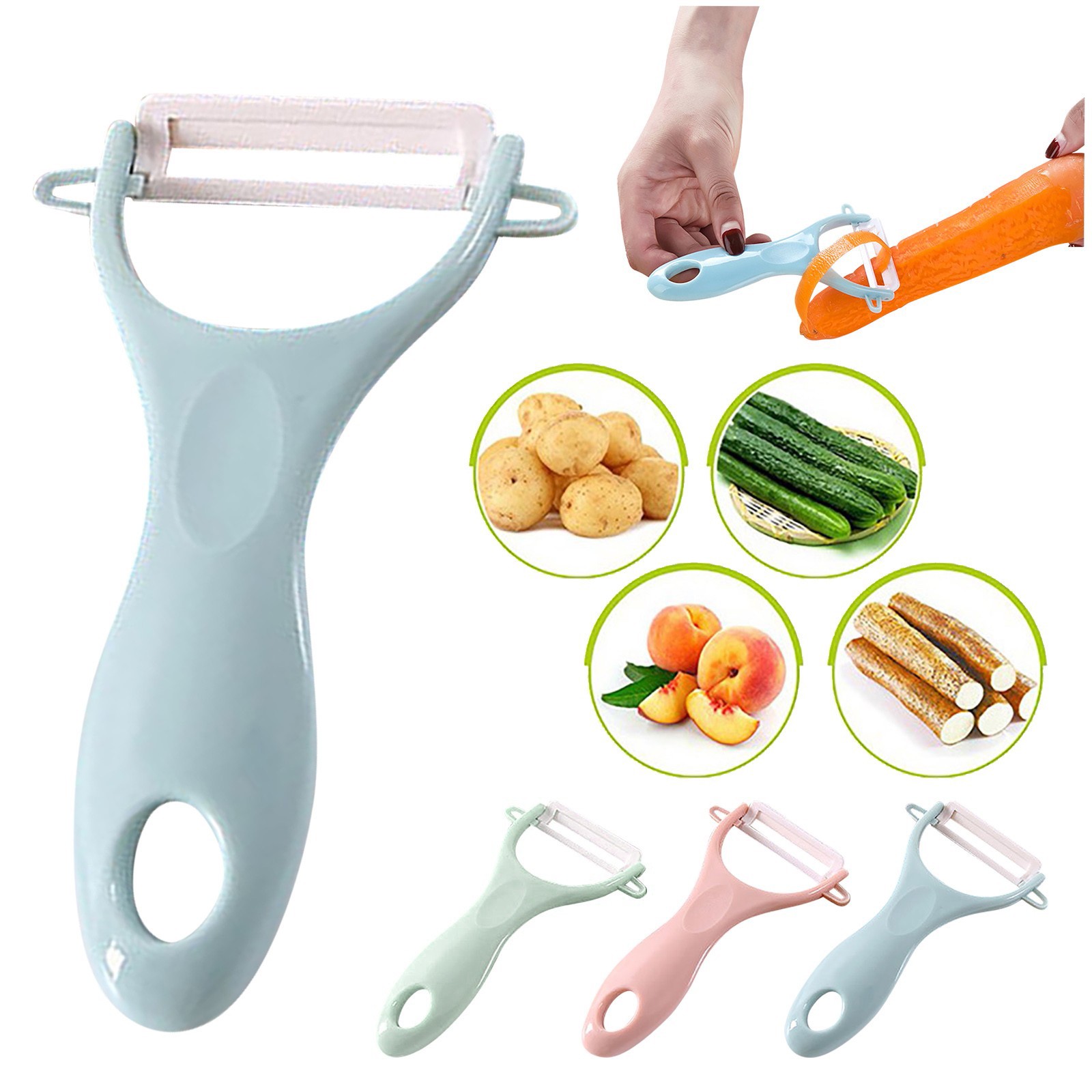 Baby Food Vegetables - Seramik Yaratıcı Soyucu Pratik Çok fonksiyonlu