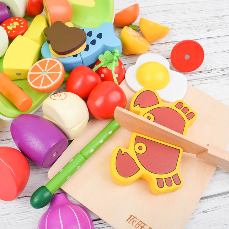 1 adet ahşap oyuncak manyetik  - Baby Food Vegetables incelemesi ve fiyatı