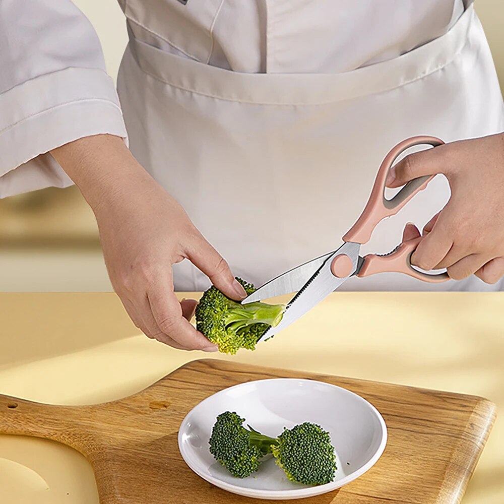 Paslanmaz çelik ev mutfak maka - Baby Food Scissors incelemesi ve fiyatı