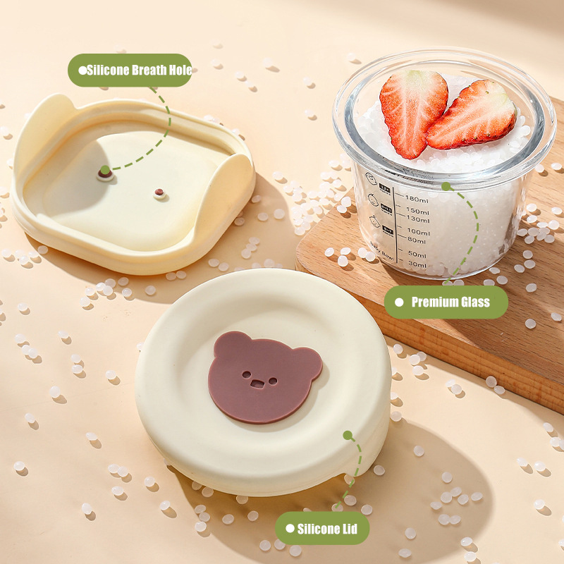 180ml cam bebek maması saklama - Baby Food Jars With Lids incelemesi ve fiyatı